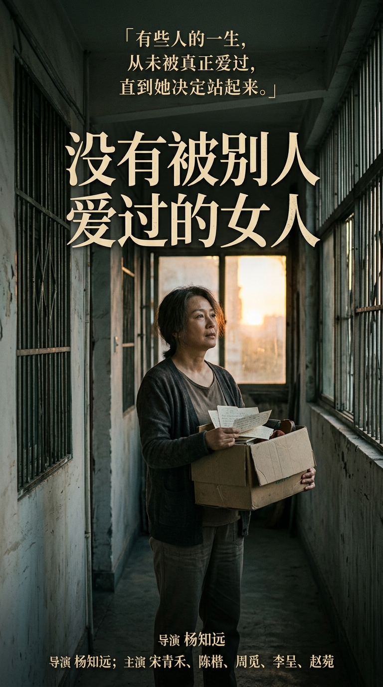 《没有被别人爱过的女人》海报